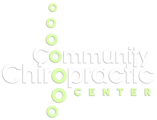 Community Chiropractic Center White Logo